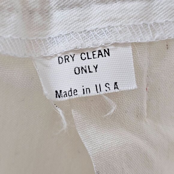 Women's 32" Ivory Dress Pants Cream Textured Pleated Business Casual Office Corp - Picture 2 of 16